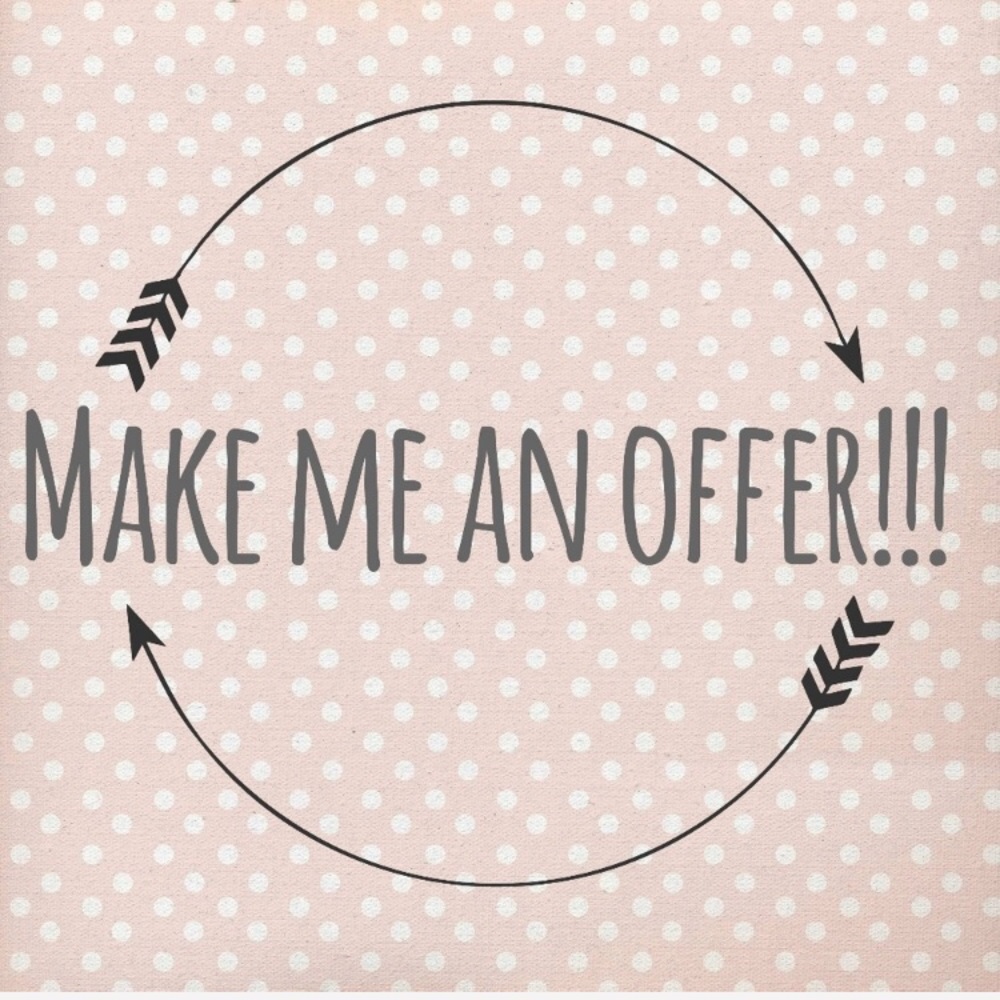 Reasonable offers accepted